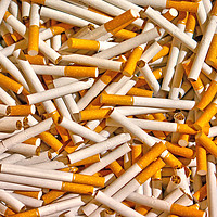 Buy canvas prints of Loose Cigarettes by Simon Annable