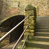 Buy canvas prints of Tunnel And Steps by Simon Annable