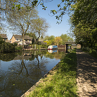 Buy canvas prints of Summer Canal by Simon Annable