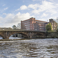 Buy canvas prints of Derbyshire Bridge by Simon Annable