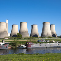 Buy canvas prints of Peaceful Power Station by Simon Annable