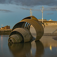 Buy canvas prints of Mary's Shell Cleveleys by Caroline James