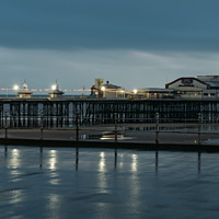 Buy canvas prints of North Pier Blackpool by Caroline James