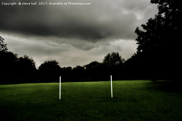 Goalposts  Picture Board by steve ball