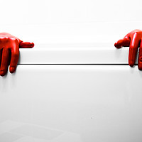 Buy canvas prints of Red gloves by Simon Thorpe