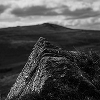 Buy canvas prints of Moorland Stone by Iain Fielding