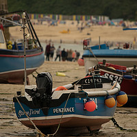 Buy canvas prints of Fishing Boats by Iain Fielding
