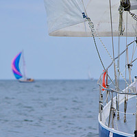 Buy canvas prints of Blue Sails by Iain Fielding