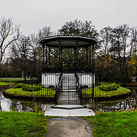 Buy canvas prints of Band Stand by Zac Magner