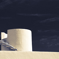 Buy canvas prints of Lifeguard watch tower in Valencia, Spain by Ian Gibson