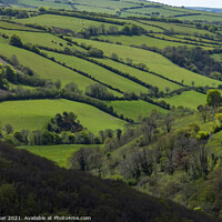 Buy canvas prints of Exmoor landscape by Joy Walker
