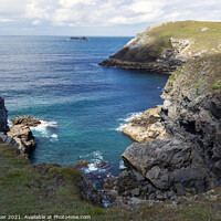 Buy canvas prints of Trevose Headland, Cornwall, UK by Joy Walker