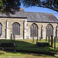 Buy canvas prints of St Petroc's church, Padstow, Cornwall, UK by Joy Walker