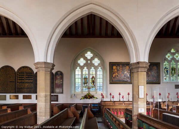 The parish church of Saint Michael, Minehead, Somerset, UK Picture Board by Joy Walker