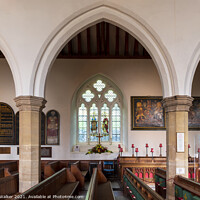 Buy canvas prints of The parish church of Saint Michael, Minehead, Somerset, UK by Joy Walker