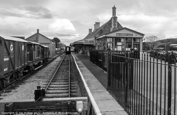 Minehead railway station, Somerset, UK Picture Board by Joy Walker