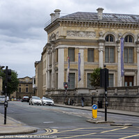 Buy canvas prints of A view of the Ashmolean Museum, Oxford, England, UK by Joy Walker