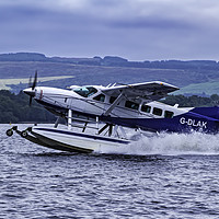Buy canvas prints of SEAPLANE TAKEOFF by Sue Wood