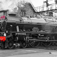Buy canvas prints of Royal steam train by Sue Wood