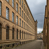 Buy canvas prints of Salts Mill in Saltaire, Yorkshire.  by Ros Crosland