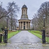 Buy canvas prints of Saltaire United Reformed Church in West Yorkshire. by Ros Crosland