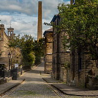 Buy canvas prints of Saltaire, Yorkshire. by Ros Crosland
