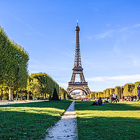 Buy canvas prints of A sunny day in Paris by Marcel de Groot
