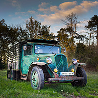 Buy canvas prints of Ancient Truck Citroën 23R by Marcel de Groot