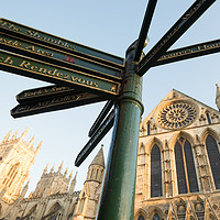 Buy canvas prints of Heavenly Signals, York Minster by Phil MacDonald