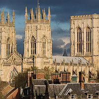 Buy canvas prints of York Minster from the City Walls by Phil MacDonald
