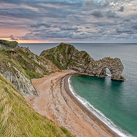 Buy canvas prints of Sunrise ar Durdle Door, Dorset Jurassic Coast by Phil MacDonald