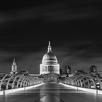 Buy canvas prints of St Paul's Cathedral and City of London by Phil MacDonald