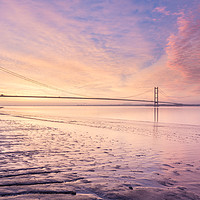 Buy canvas prints of Humber Bridge Dawn, Hull by Phil MacDonald