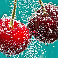 Buy canvas prints of Two Cherries Fizz by Phil MacDonald