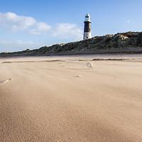 Buy canvas prints of Sandstorm, Spurn Lighthouse by Phil MacDonald