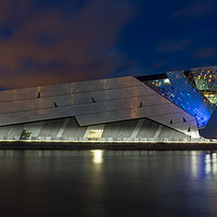 Buy canvas prints of The Deep in Hull, Blue Hour on the Humber by Phil MacDonald