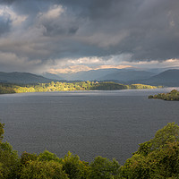 Buy canvas prints of Windermere and the Langdales by Phil MacDonald