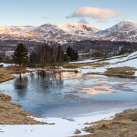 Buy canvas prints of Kelly Hall Tarn, Coniston by Phil MacDonald