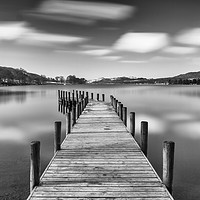Buy canvas prints of Monk Coniston Jetty, the UK Lake District by Phil MacDonald