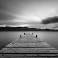 Buy canvas prints of Windermere Jetty Sunset, the UK Lake District by Phil MacDonald