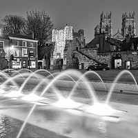 Buy canvas prints of York, Bootham Bar facing West by Phil MacDonald