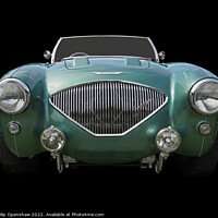 Buy canvas prints of 1955 Austin-Healey 100M by Philip Openshaw