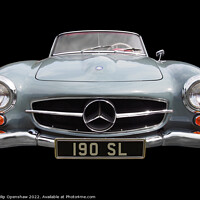 Buy canvas prints of Mercedes-Benz 190 S by Philip Openshaw