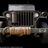 Buy canvas prints of 1940s Willys MB Jeep by Philip Openshaw
