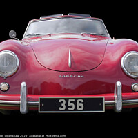 Buy canvas prints of 1954 Red Porsche 356  by Philip Openshaw
