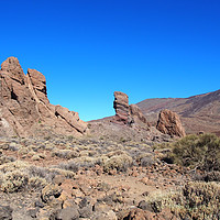 Buy canvas prints of rock formations in teide national park by Philip Openshaw