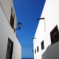Buy canvas prints of white houses in tenerife by Philip Openshaw