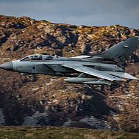 Buy canvas prints of RAF Marham Tornado in the Mach loop by Sarah Fisher