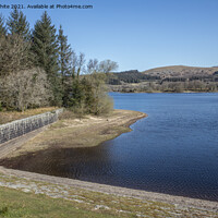 Buy canvas prints of Burrator reservoir by Kevin White
