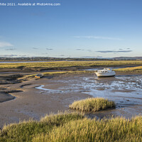 Buy canvas prints of low tide in the Gower by Kevin White